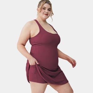 Halara racerback 2-in-1 athletic dress